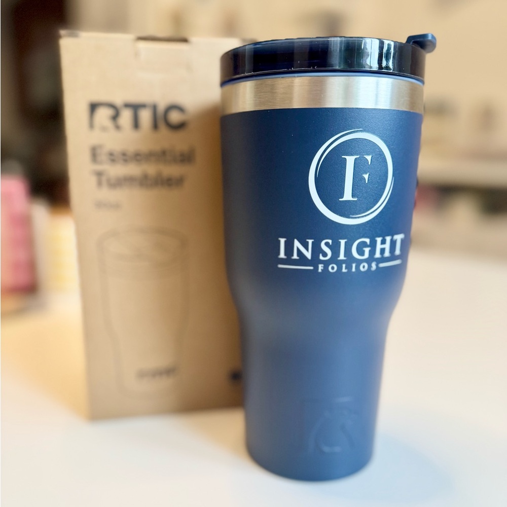 RTIC Ceramic Lined Tumbler, 30 oz, Color - Navy